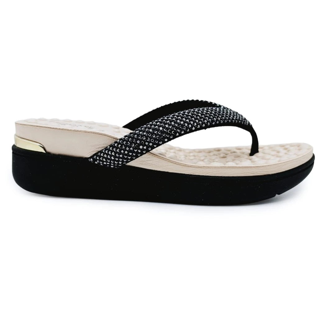 Tamanco Modare Glitter Comfort + Brinde Exclusivo!