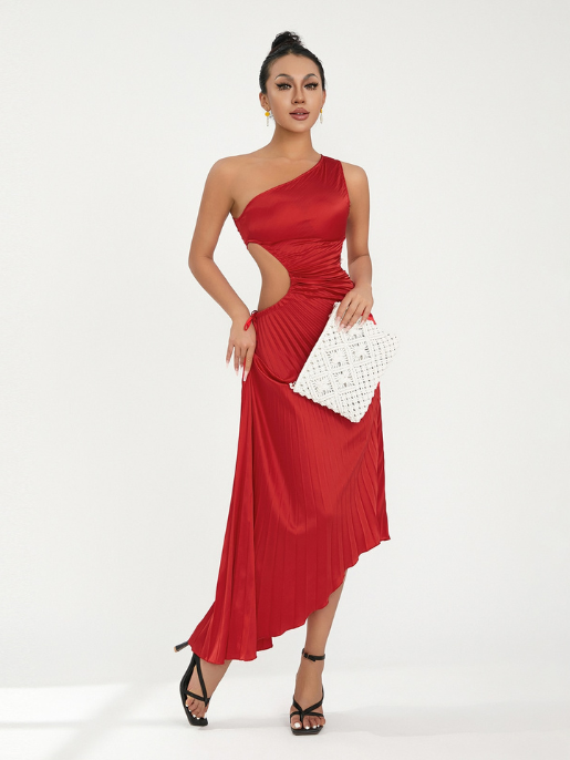 Vestido Terracota Glamour Campeão em Estilo Frescor & Glamour