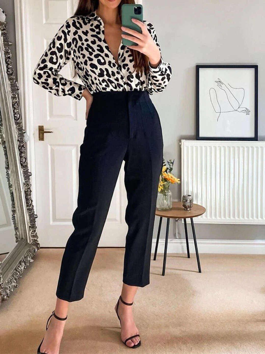 Calça Confort Glamour™ em Seda Gelo