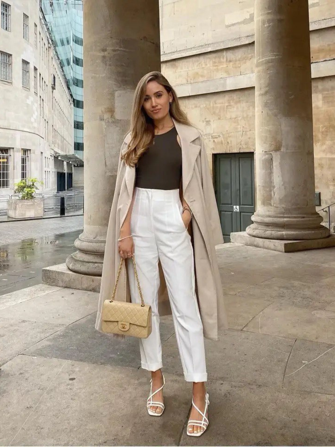 Calça Confort Glamour™ em Seda Gelo