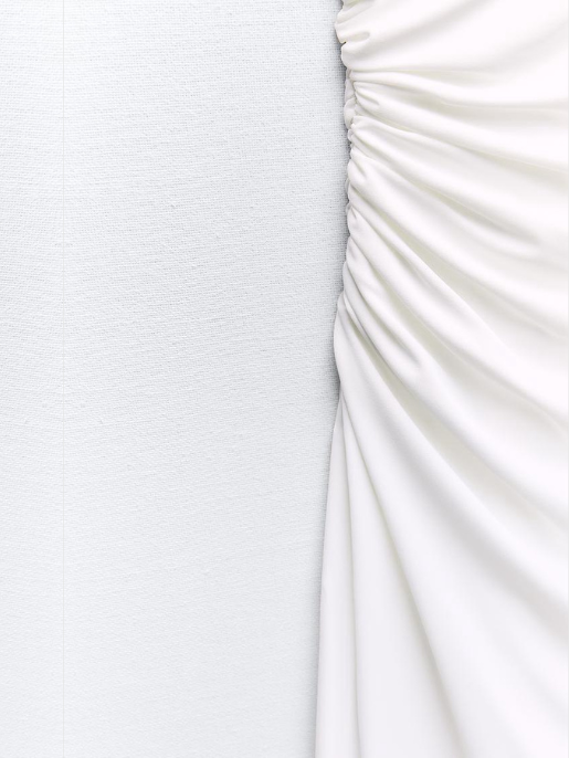 Vestido Midi Drapeado
