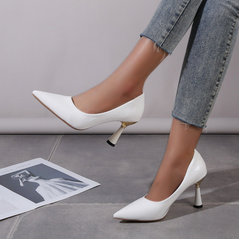 Scarpin Fashion Vogue Salto Alto