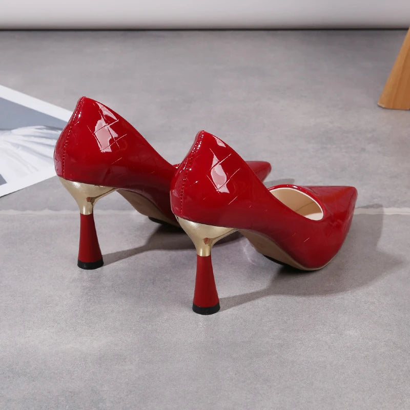 Scarpin Fashion Vogue Salto Alto