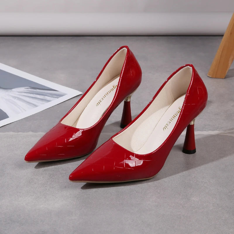 Scarpin Fashion Vogue Salto Alto