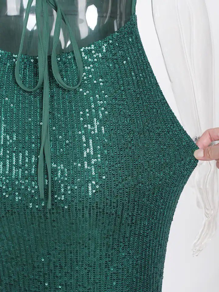Vestido Paetê Ariane