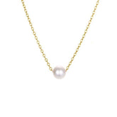 Colar Pérola Lumière - Banhado a Ouro 18K