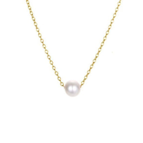 Colar Pérola Lumière - Banhado a Ouro 18K