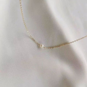 Colar Pérola Lumière - Banhado a Ouro 18K