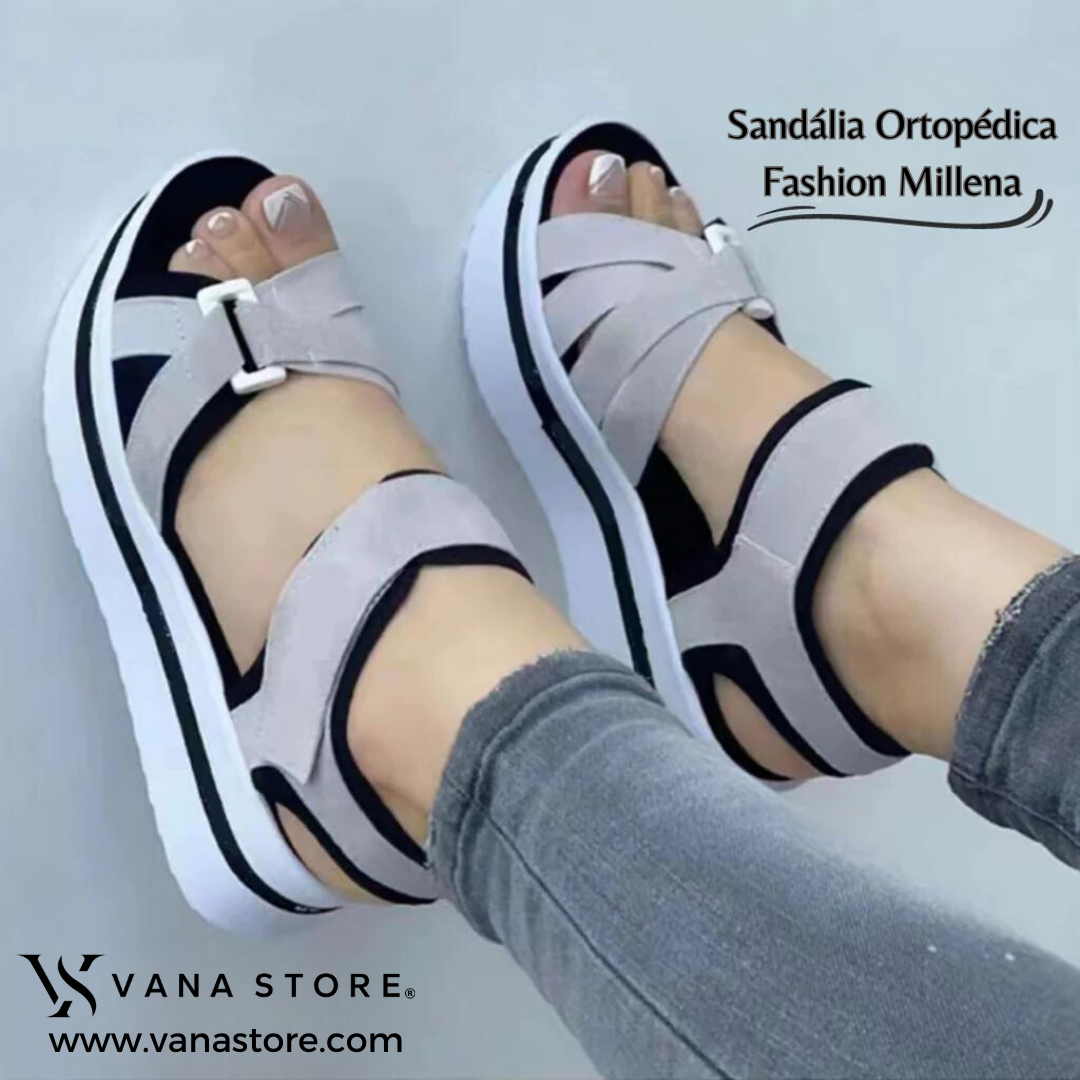 Sandália Ortopédica Fashion Millena